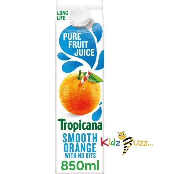 Tropicana Long Life Smooth Orange Fruit Juice 850Ml x6