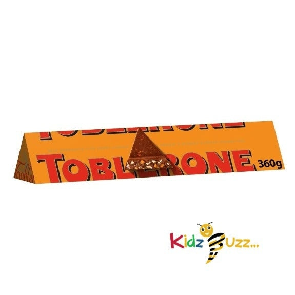 Toblerone Orange Twist Milk Chocolate Bar 360g- Mother's Day Special
