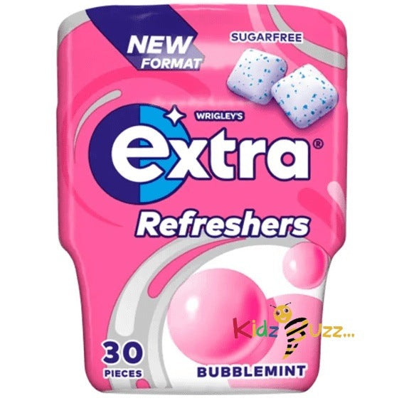 Wrigleys Extra Refreshers - Bubblemint (Pack of 30) - kidzbuzzz