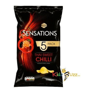 Walkers Sensations Thai Sweet Chilli Multipack Crisps 5 x 25g