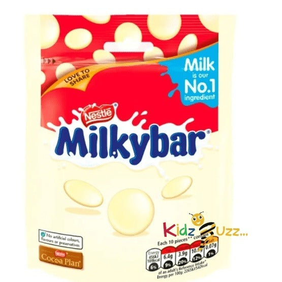 Milkybar White Chocolate Giant Buttons, 80g