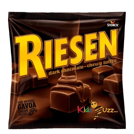 Riesen Dark Chocolate - Chewy Toffee 135g