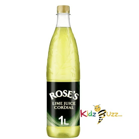 Roses Lime Juice Cordial 1L - kidzbuzzz