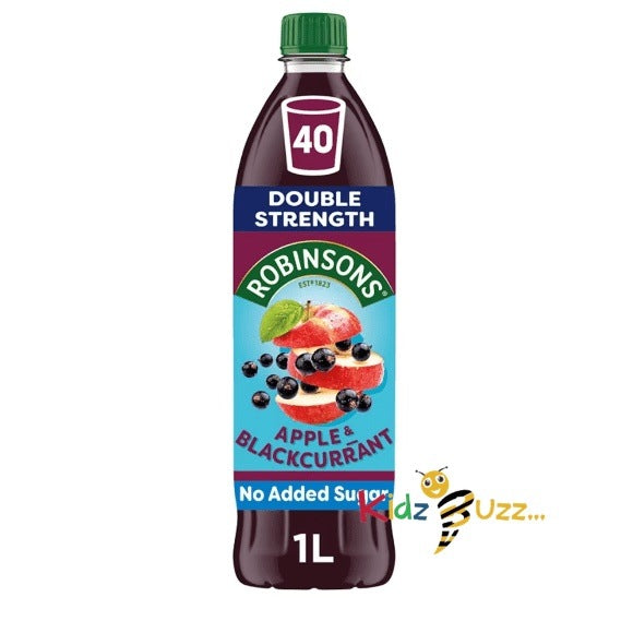 Robinsons Double Strength Apple & Blackcurrant Squash 1L