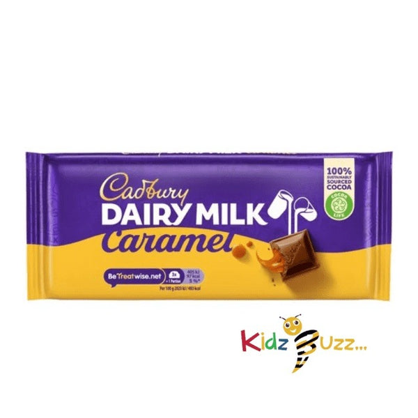 Cadbury Dairy Milk Caramel Chocolate Bar 120g
