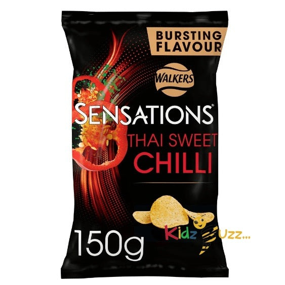 Walkers Sensations Thai Sweet Chilli Sharing Bag Crisps 150g