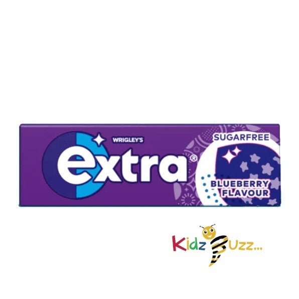Extra Blueberry Flavour Sugarfree Chewing Gum Multipack 3 x 10 Pieces