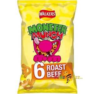 Walkers Monster Munch Roast Beef, 20g
