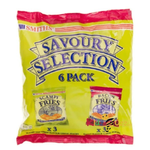 Smiths Savoury Selection Pack of 6