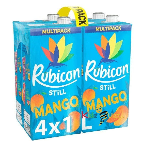 Rubicon Still Mango Juice Drink 4X1 Litre Carton