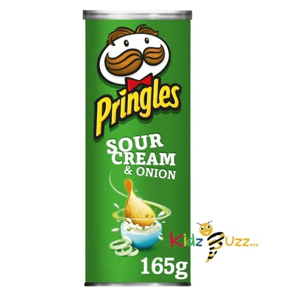 Pringles Sour Cream & Onion, 165g