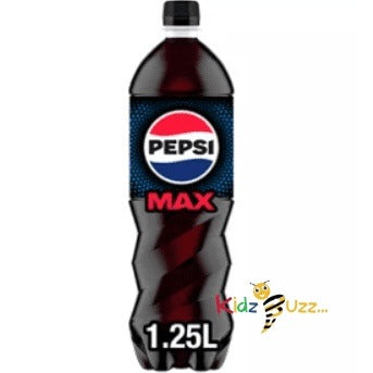 Pepsi Max No Sugar Cola Bottle 1.25 L - kidzbuzzz