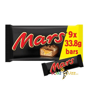 Mars Snack Size Bars, 33.8g (Pack of 9)