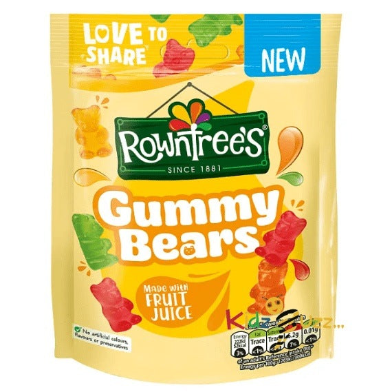 Rowntrees Gummy Bears,115g