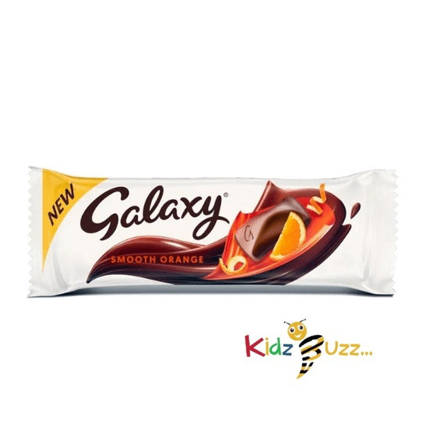 Galaxy Orange Milk Chocolate Block Bar Vegetarian 110g