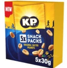 KP Salted Peanuts Multipack 5x30g - kidzbuzzz
