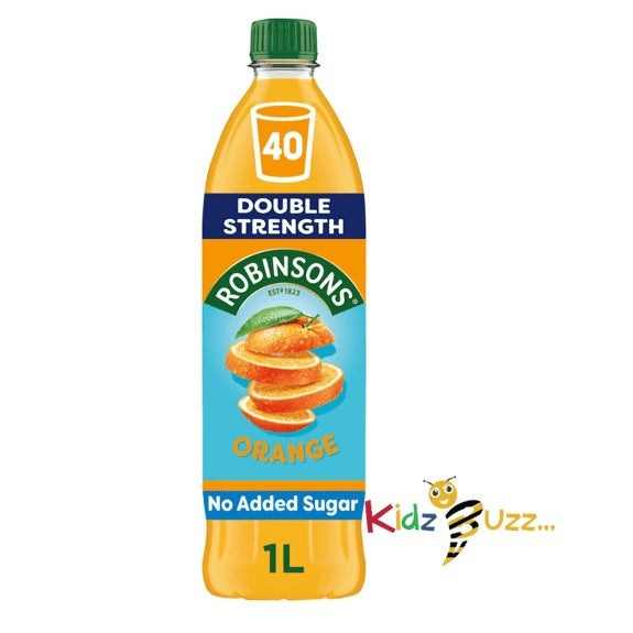 Robinsons Double Strength Orange No Added Sugar Squash 1L