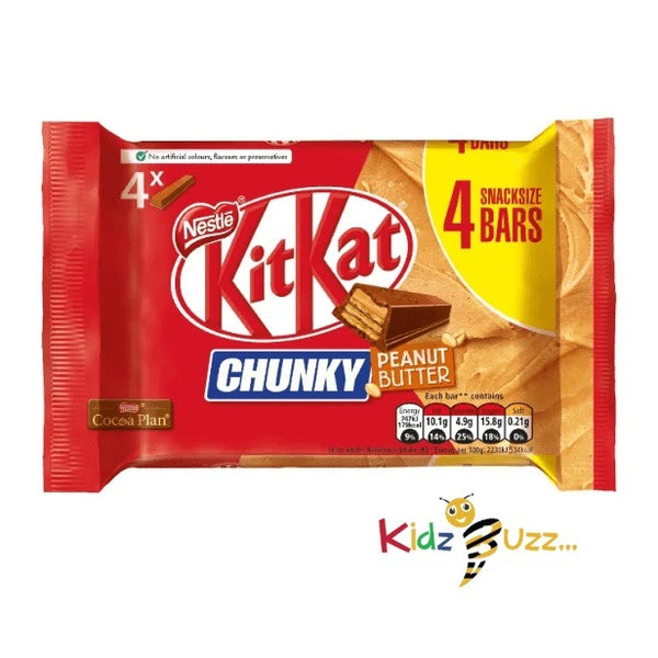 Nestle KitKat Chunky Peanut Butter 4 Pack