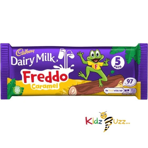 Cadbury Dairy Milk Freddo Caramel Chocolate Bar, 19.5g Pack of 5