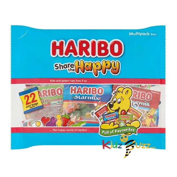 HARIBO Share the Happy Multipack Bag, 352g