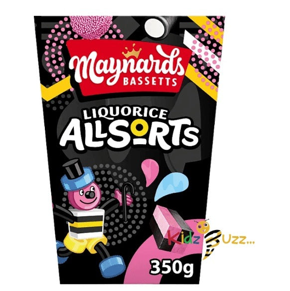 Maynards Bassetts Liquorice Allsorts, 350g - kidzbuzzz