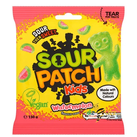 Sour Patch Kids Watermelon Flavour Sweets. 130g