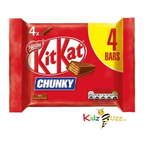 Nestle KitKat Chunky, 40g Pack of 4