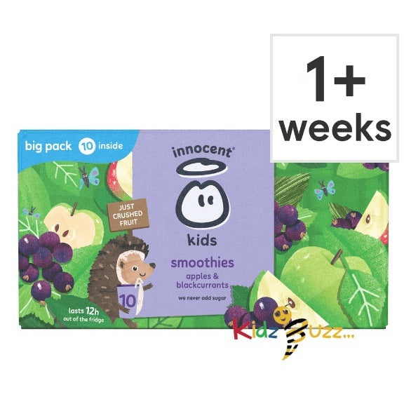 innocent Kids Smoothies Apples & Blackcurrants 10 x 150ml