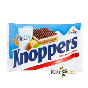 Storck Crispy Knoppers Milk Hazelnut Wafer 75g