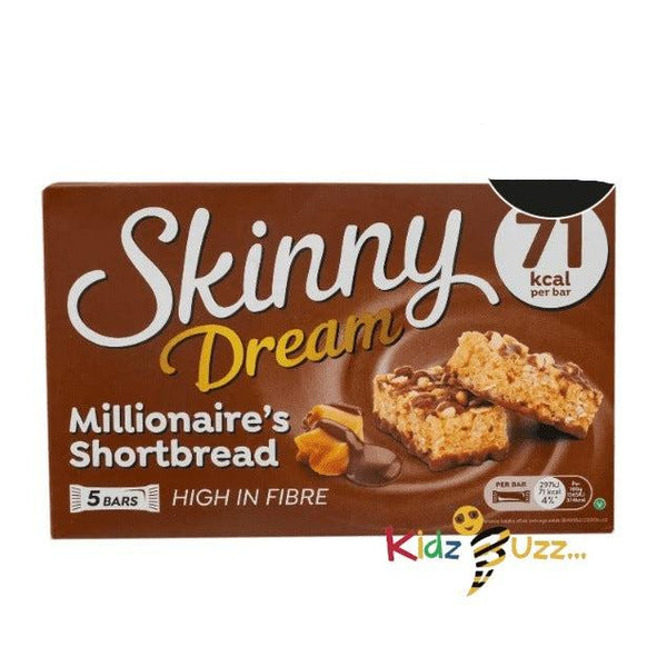 Skinny Dream Millionaire's Shortbread, 19g Pack Of 5