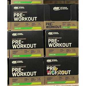 Gold Standard Preworkout Shot Lemon Lime 1 X 12(60ML)