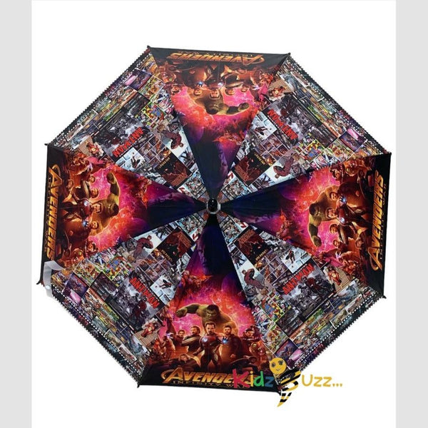 Avengers Kids Umbrella Cute Pattern Printing