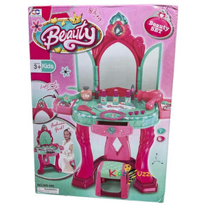 Beauty Mirror Set Plastic Cosmetic and Makeup Toy Beauty kit