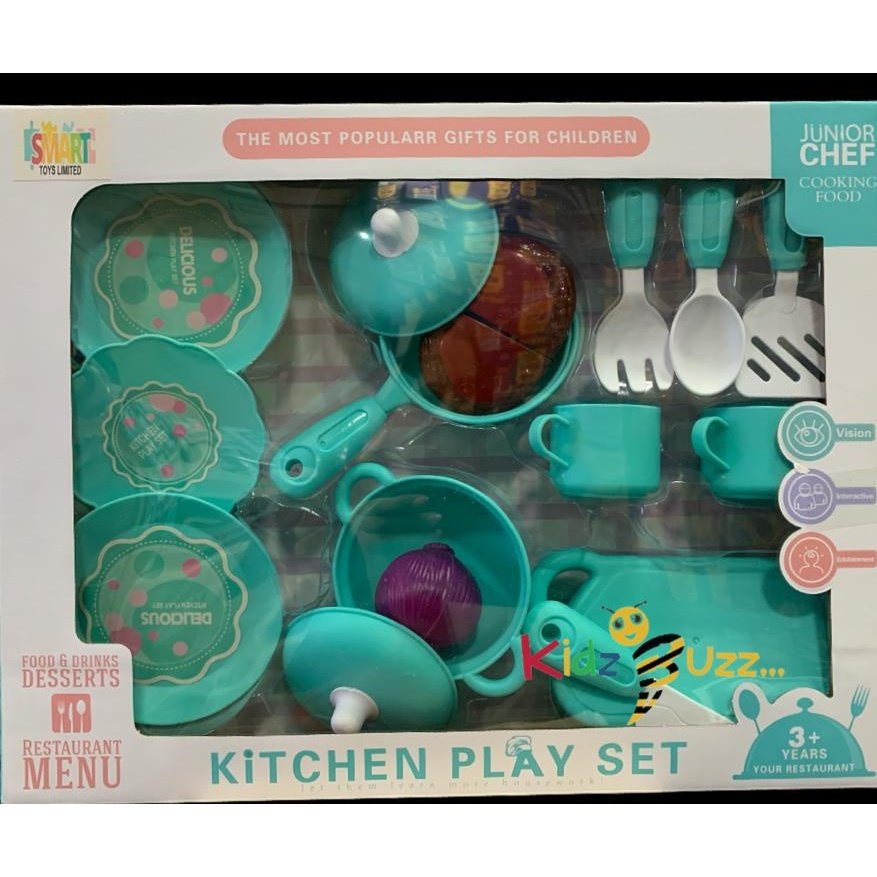 Junior Chef Kitchen Playset kidzbuzzz