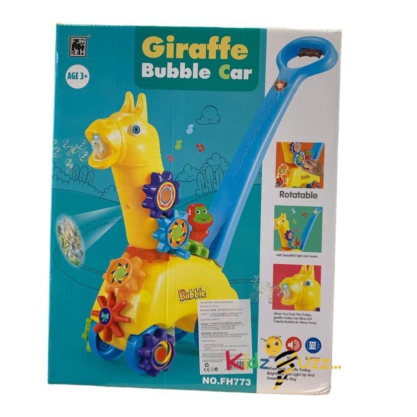 Giraffe Bubble Car