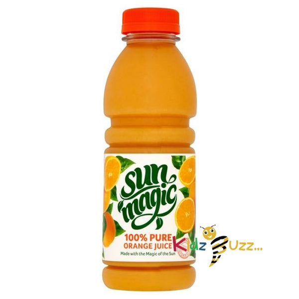 Sunmagic 500ml 100% Pure orange Juice 1 X 6 | kidzbuzzz