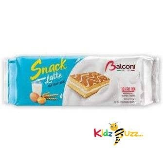 6x Balconi Snack al latte 280g Sponge Fingers with Milk Cream Filling