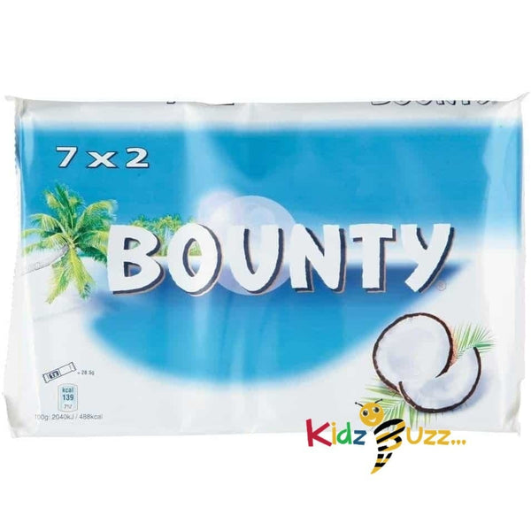 Bounty Chocolate Bars, 7 x 28g