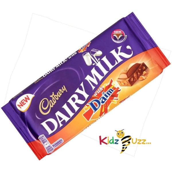 Cadbury Dairy Milk with Daim 120g Box of 18