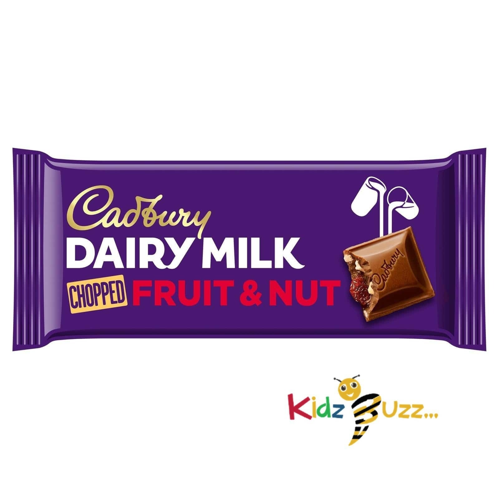 Cadbury Fruit & Nut Bar 95g Box of 22