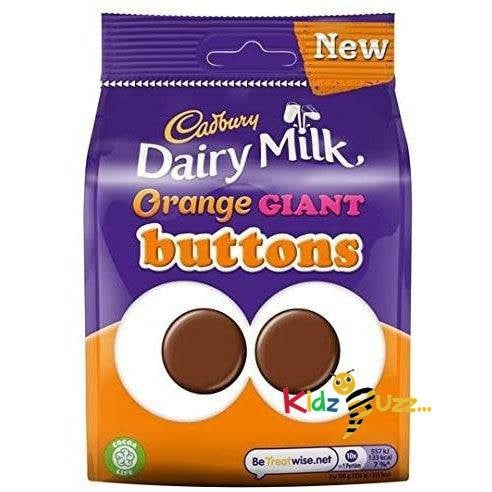 Dairy Milk Orange Giant Buttons Orange, 110g