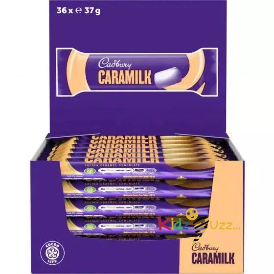 Cadbury Caramilk Golden Caramel Chocolate Bar 36 x 37g