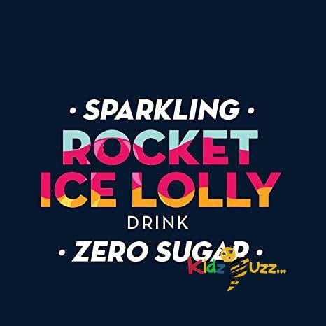 Candy Can Sparkling Rocket Ice Lolly Soda Pack of 12