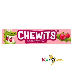 CHEWITS Strawberry Flavour Chewy Sweets fulll box 40pc x 30g