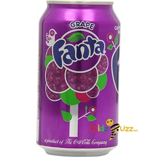 Fanta Grape Soda Can 355 ml Pack of 12