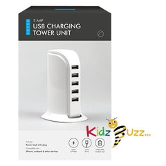 Mains Powered USB Charger Tower