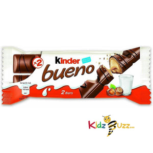 Kinder Bueno 2 Bar 30 Packets 43g x 30 Packets (Full Box) Chocolate