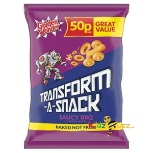 Golden Wonder Transform-A-Snack Saucy BBQ Flavour Snacks 27gX30