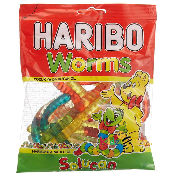 Haribo Jelly Candy Worms, 160G