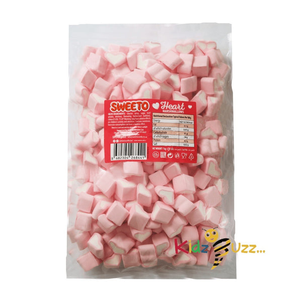 Sweeto Heart Marshmallows 1kg